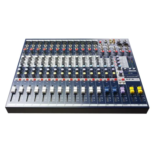 Soundcraft EFX12 — analogā mikserpults ar efektiem Soundcraft EFX12 — analogā mikserpults ar efektiem