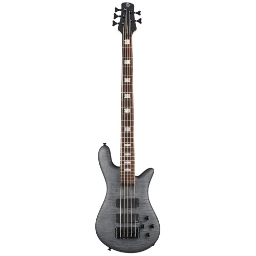 Spector Euro5 LX Bolt-On Transparent Black basģitāra Spector Euro5 LX Bolt-On Transparent Black basģitāra