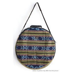 Terré Ikat 45 cm — šamaņu bungu soma, zila Terré Ikat 45 cm — šamaņu bungu soma, zila