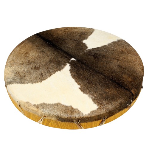Terré 45 cm — šamaņu bunga, kazas āda ar apmatojumu Terré 45 cm — šamaņu bunga, kazas āda ar apmatojumu