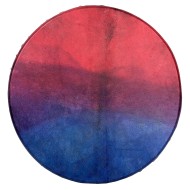 Terré 50 cm — šamaņu bunga, Sunset Ocean — zila/sarkana