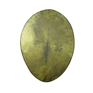 Terré 57 × 44 cm — ovāla šamaņu bunga, zaļa