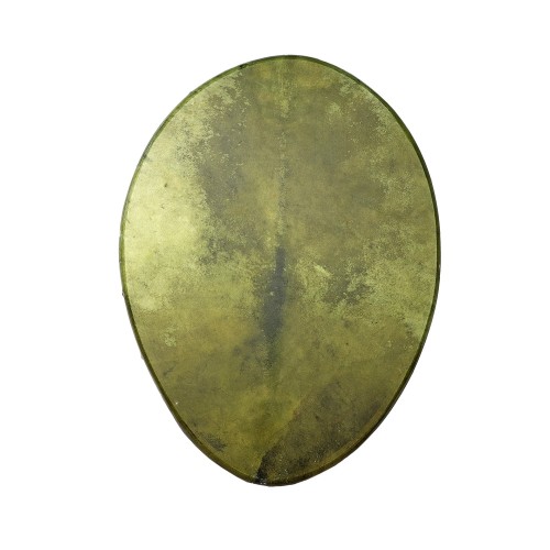 Terré 57 × 44 cm — ovāla šamaņu bunga, zaļa Terré 57 × 44 cm — ovāla šamaņu bunga, zaļa