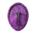 Terré 57 × 44 cm — ovāla šamaņu bunga, violeta