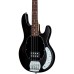 Sterling By Music Man StingRay RAY4 Transparent Black Satin basģitāra