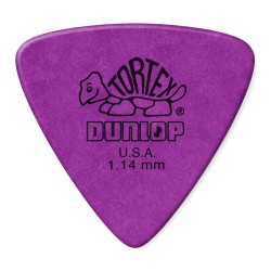 Dunlop Tortex® Triangle Pick 1.14 mm mediators Dunlop Tortex® Triangle Pick 1.14 mm mediators