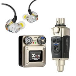 XVive U45T9 monitoringa sistēma + T9 In-Ears monitoringa austiņas