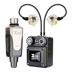 XVive U4T9 monitoringa sistēma + T9 In-Ears monitoringa austiņas