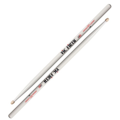 Vic Firth 5AW 5A balti — bungu kociņi Vic Firth 5AW 5A balti — bungu kociņi
