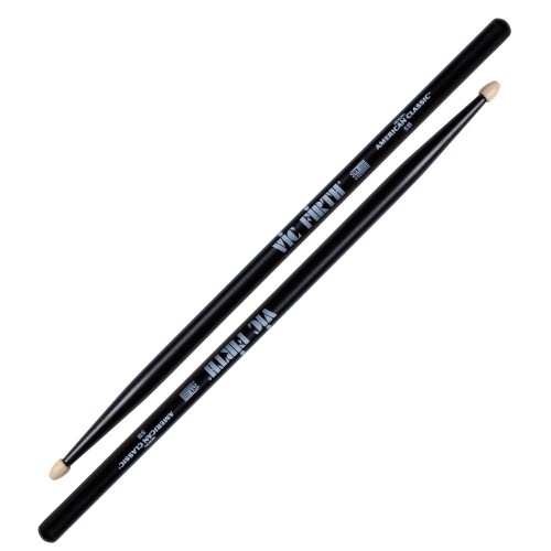 Vic Firth 5BB 5B melni — bungu kociņi Vic Firth 5BB 5B melni — bungu kociņi