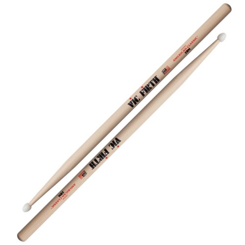 Vic Firth 2BN 2B — bungu kociņi, neilona gals Vic Firth 2BN 2B — bungu kociņi, neilona gals