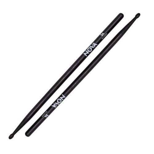Vic Firth N5AB Nova 5A melni — bungu kociņi Vic Firth N5AB Nova 5A melni — bungu kociņi