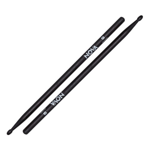Vic Firth N5BB Nova 5B melni — bungu kociņi Vic Firth N5BB Nova 5B melni — bungu kociņi