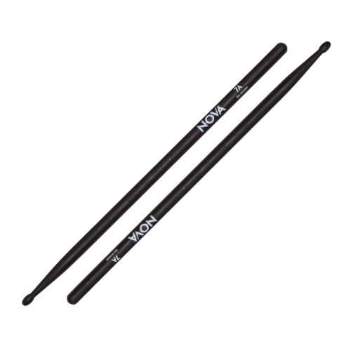 Vic Firth N7AB Nova 7A melni — bungu kociņi Vic Firth N7AB Nova 7A melni — bungu kociņi