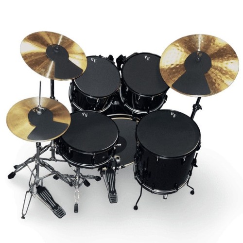 Vic Firth MUTEPP5 — bungu un šķīvju slāpētāju komplekts Vic Firth MUTEPP5 — bungu un šķīvju slāpētāju komplekts