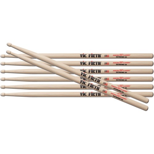 Vic Firth X5A Extreme - 4 pāri — bungu kociņi Vic Firth X5A Extreme - 4 pāri — bungu kociņi