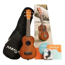 Kala Makala MK-S Pack — soprāna ukuleles komplekts Kala Makala MK-S Pack — soprāna ukuleles komplekts