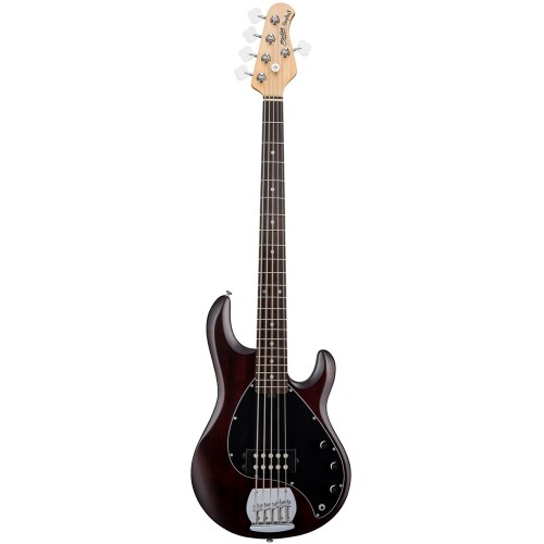 Sterling By Music Man StingRay5 RAY5 Walnut Satin basģitāra Sterling By Music Man StingRay5 RAY5 Walnut Satin basģitāra