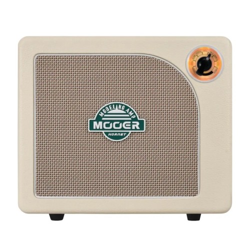 Mooer Hornet White 15W Li ģitāras pastiprinātājs Mooer Hornet White 15W Li ģitāras pastiprinātājs