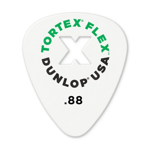 Dunlop Tortex® Flex™ X Pick .88 mm mediators Dunlop Tortex® Flex™ X Pick .88 mm mediators