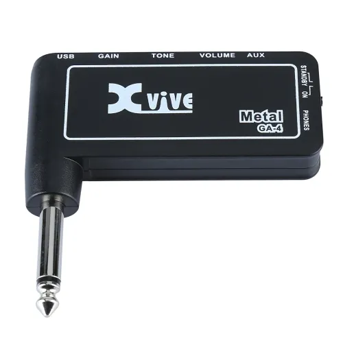 XVive GA-4 Metal — austiņu pastiprinātājs ģitārai XVive GA-4 Metal — austiņu pastiprinātājs ģitārai