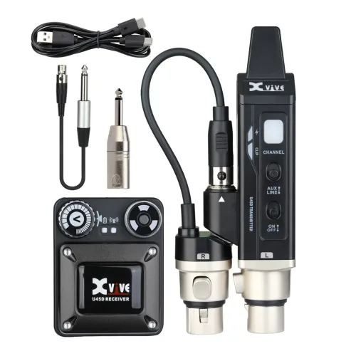 XVive U45D ausu monitoru bezvadu sistēma XVive U45D ausu monitoru bezvadu sistēma