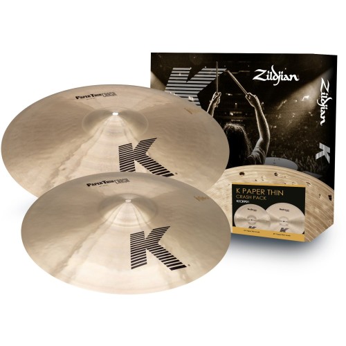 Zildjian K Series Paper Thin Crash Pack — šķīvju komplekts Zildjian K Series Paper Thin Crash Pack — šķīvju komplekts
