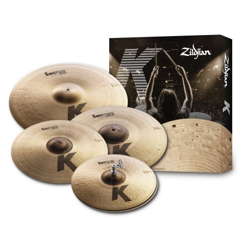Zildjian KS5791 K Sweet Cymbal Pack — šķīvju komplekts Zildjian KS5791 K Sweet Cymbal Pack — šķīvju komplekts