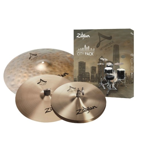 Zildjian A City Pack — šķīvju komplekts Zildjian A City Pack — šķīvju komplekts