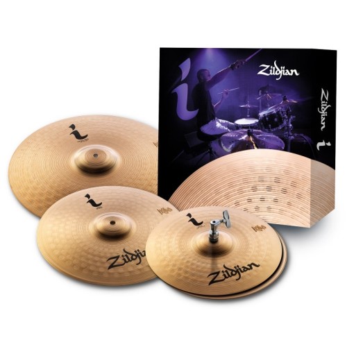 Zildjian I-Family Essential Plus Cymbal Pack — šķīvju komplekts Zildjian I-Family Essential Plus Cymbal Pack — šķīvju komplekts