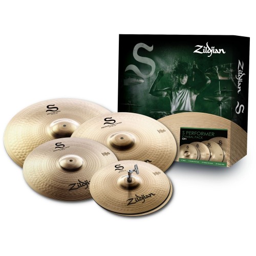 Zildjian S391 S Family Cymbal Performer Pack — šķīvju komplekts Zildjian S391 S Family Cymbal Performer Pack — šķīvju komplekts