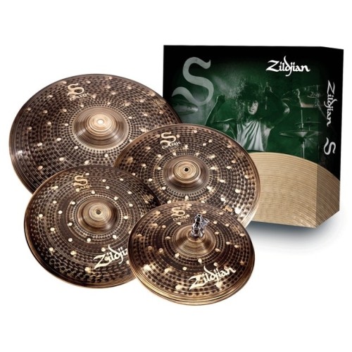 Zildjian S Dark Cymbal Pack - SD4680 — šķīvju komplekts Zildjian S Dark Cymbal Pack - SD4680 — šķīvju komplekts
