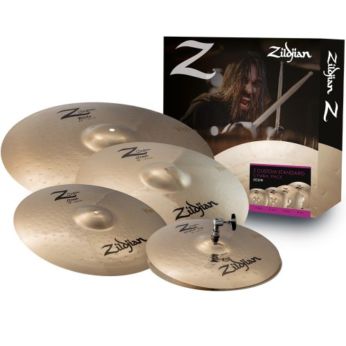 Zildjian Z Custom Standard Cymbal Pack — šķīvju komplekts Zildjian Z Custom Standard Cymbal Pack — šķīvju komplekts
