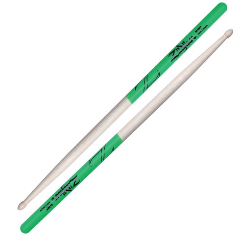 Zildjian 5A Green Dip Maple - Wood Tip — bungu kociņi Zildjian 5A Green Dip Maple - Wood Tip — bungu kociņi