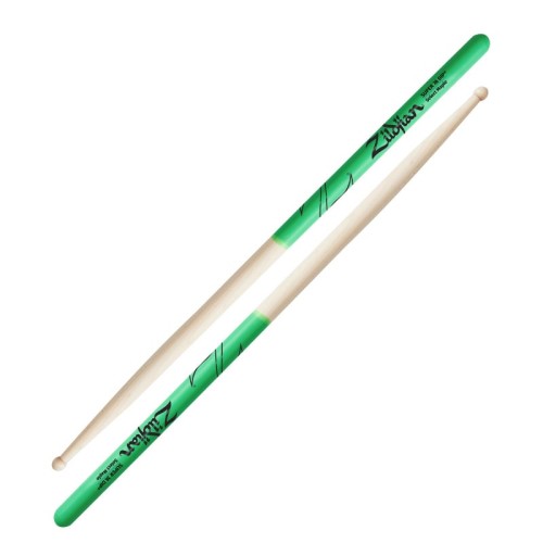 Zildjian Super 7A Green Dip Maple - Wood Tip — bungu kociņi Zildjian Super 7A Green Dip Maple - Wood Tip — bungu kociņi
