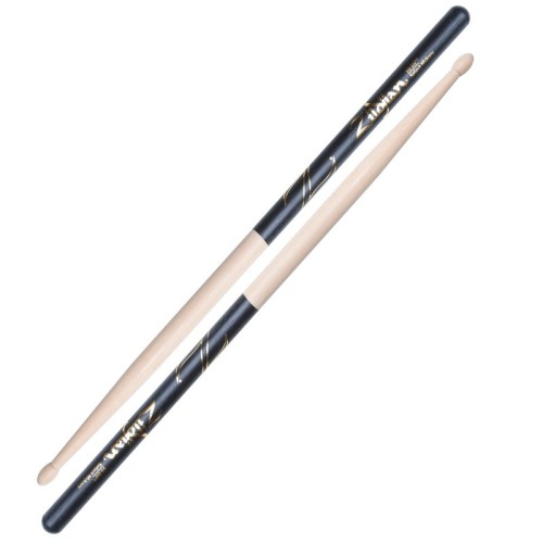 Zildjian 5B Black Dip Hickory - Wood Tip — bungu kociņi Zildjian 5B Black Dip Hickory - Wood Tip — bungu kociņi