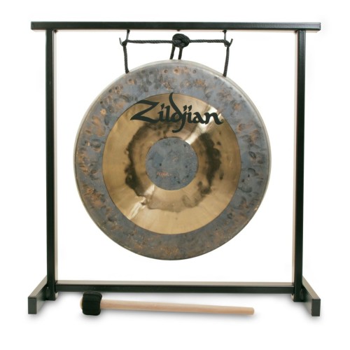 Zildjian Traditional Gong & Table Top Stand Set — gongs Zildjian Traditional Gong & Table Top Stand Set — gongs