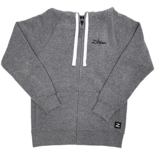 Zildjian Gray Zip-Up Hoodie - X-Large — džemperis ar kapuci Zildjian Gray Zip-Up Hoodie - X-Large — džemperis ar kapuci