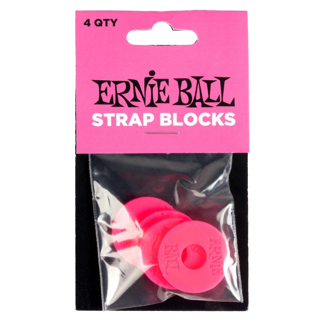 Ernie Ball Strap Blocks - Pink