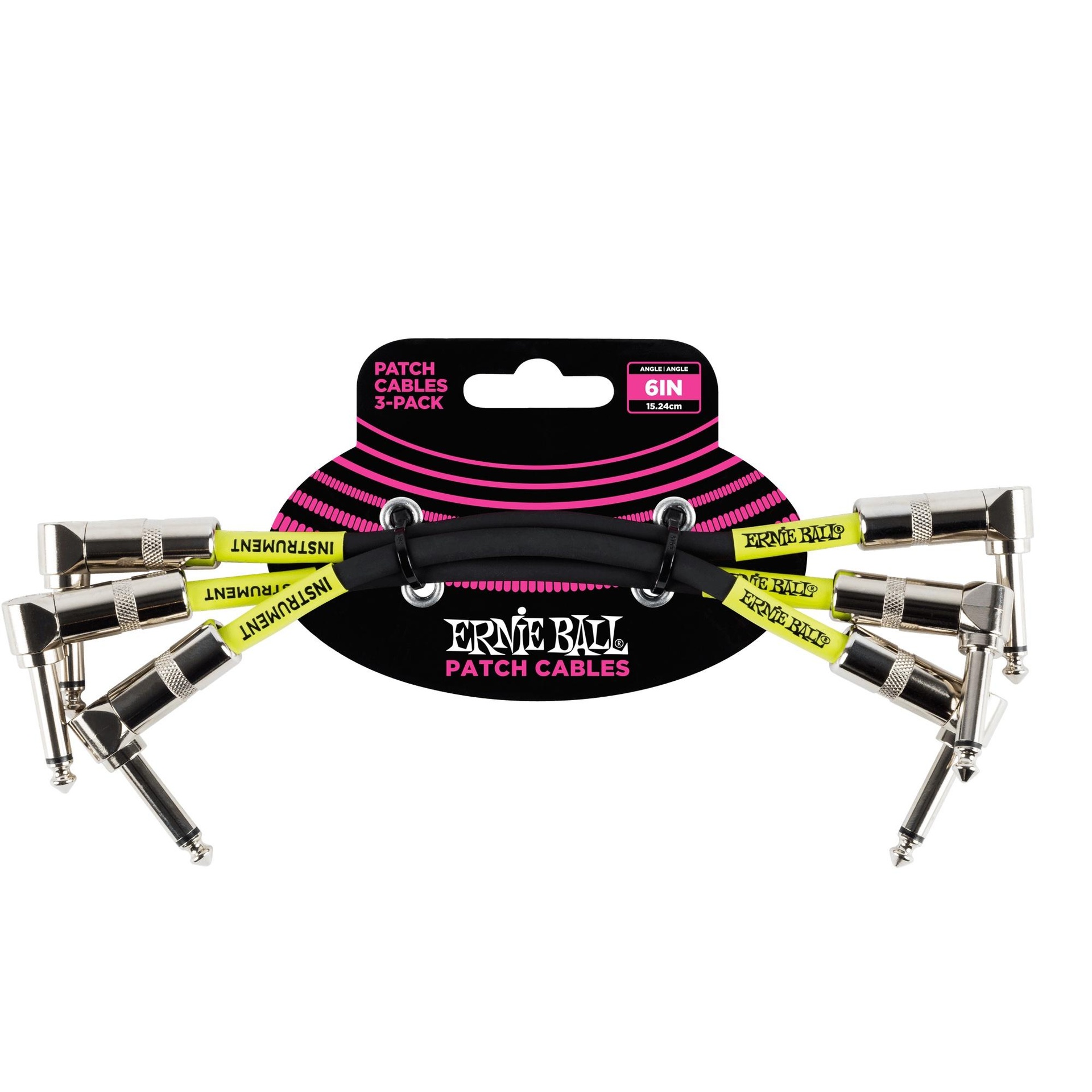 Ernie Ball Classic Patch Cable Angle/Angle