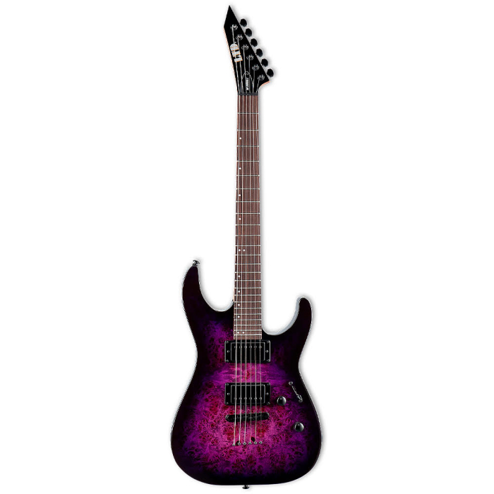 ESP LTD M-200DX Purple Burst elektriskā