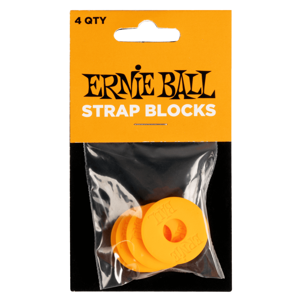 Ernie Ball Strap Blocks - Orange