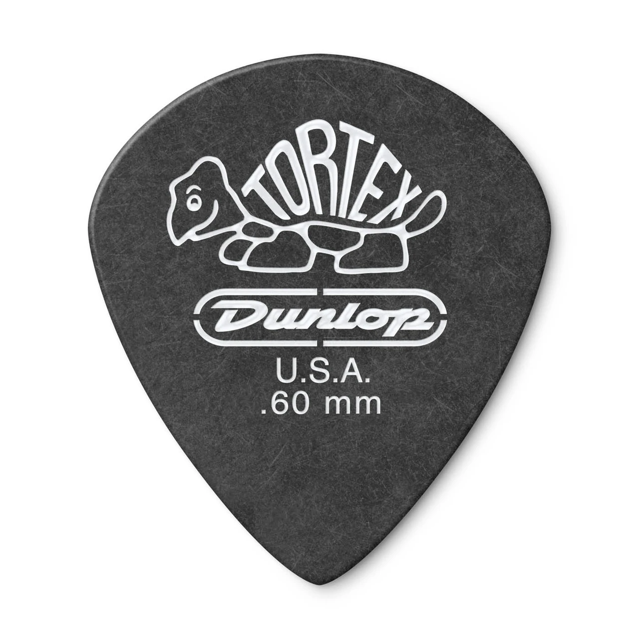 Jim Dunlop 482P060 Tortex Pitch Black