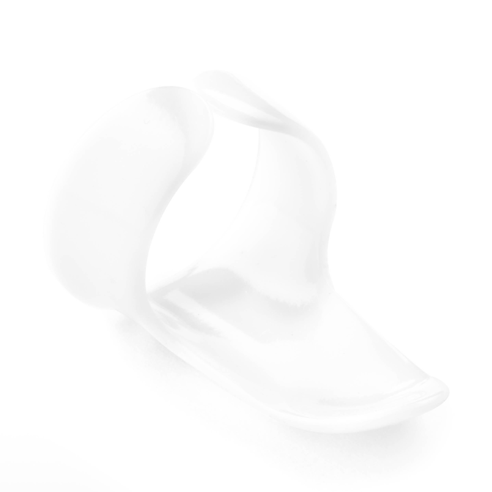 Jim Dunlop 9011R White Plastic Medium