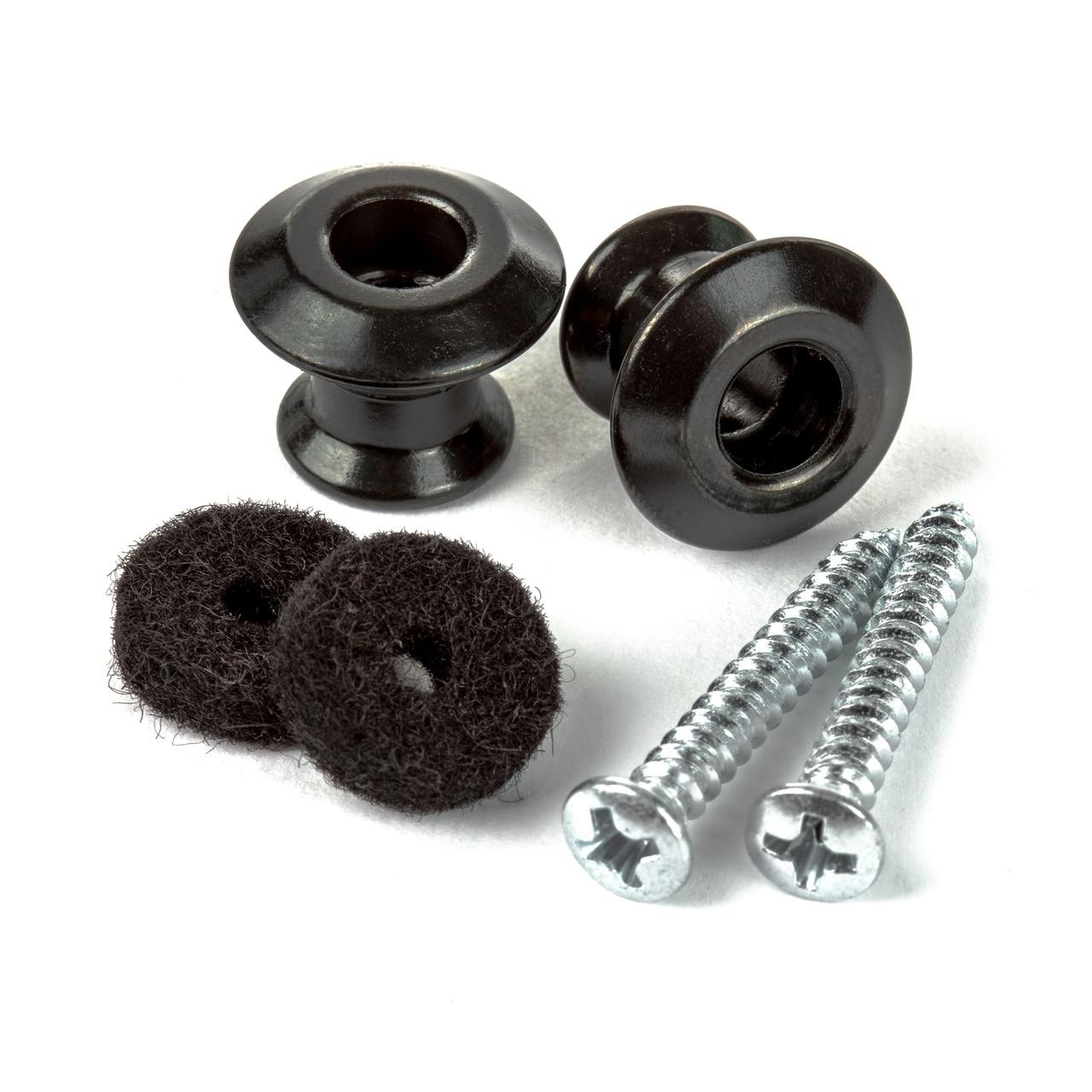 Jim Dunlop 2PSLS033BK Straplok Button Dual
