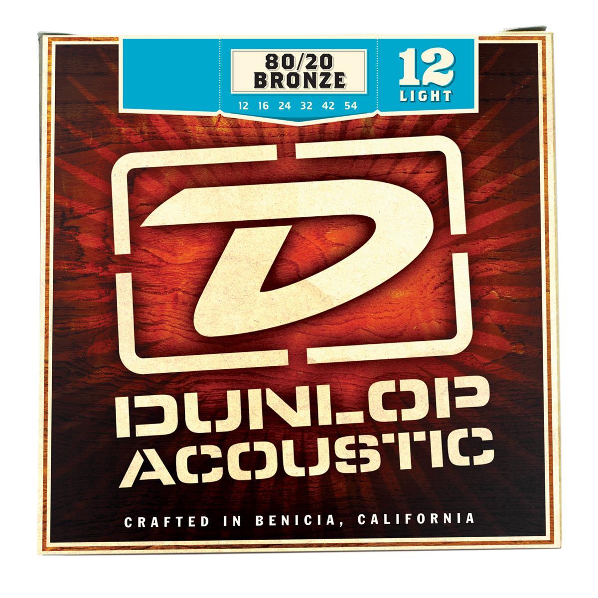 Jim Dunlop DAB24 80/20 Bronze Light