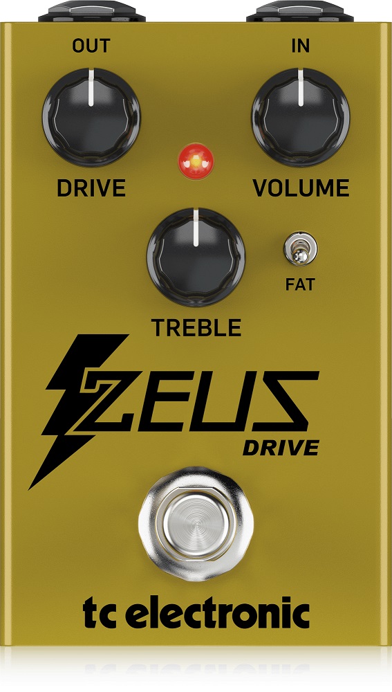 TC Electronic Zeus Drive efektu pedālis
