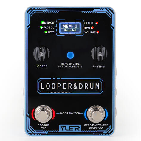 Yuer XS-04 Looper & Drum pedālis