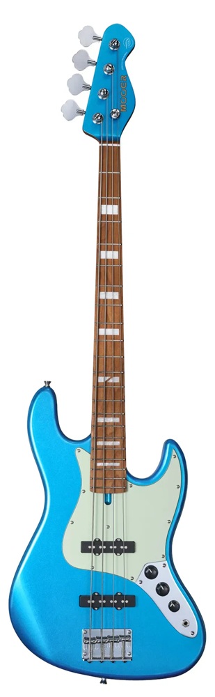 Mooer MBJ410 elektriskā basģitāra - metāla