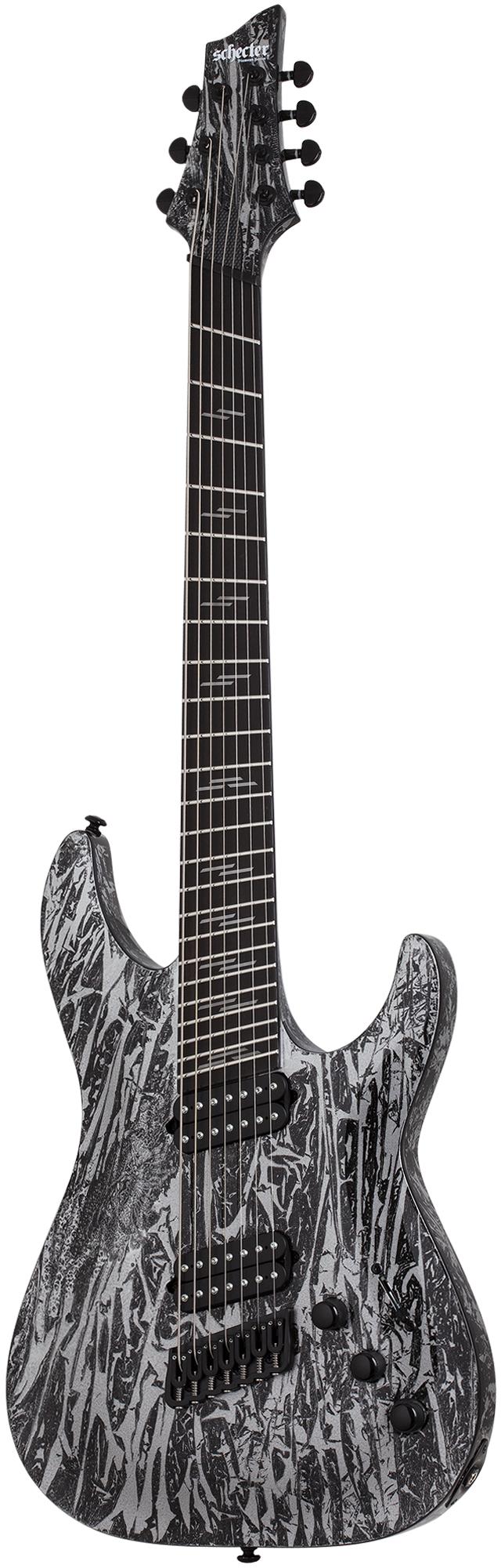 Schecter C-7 MS Silver mountain SVM